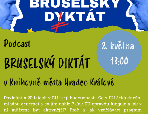 KKIVI pozvalo podcast Bruselský diktát do Hradce Králové